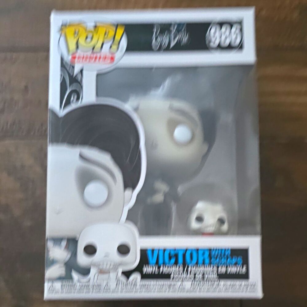 Funko Pop! Movies: Corpse Bride - Victor with Scraps Vinyl Figure #986